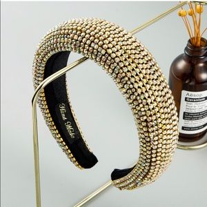Gold Diamond Hair Accessories
